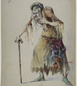 Charles Bétout, La ronde des saisons trente-sept Maquettes de costumes, 1905 © BNF