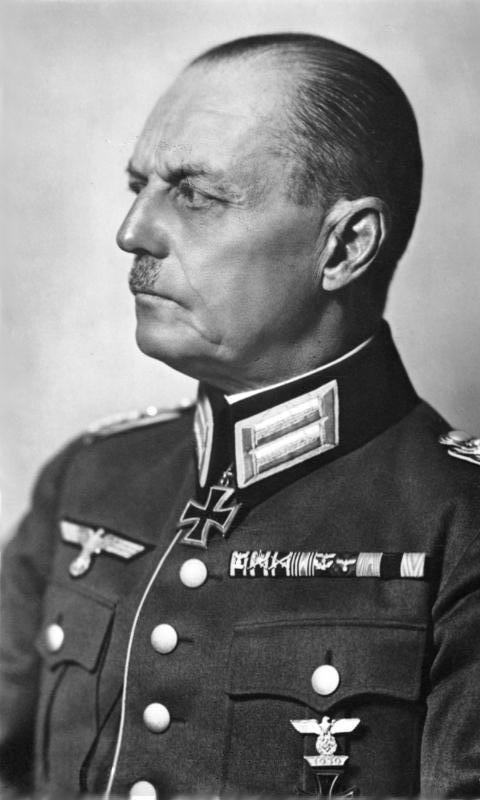 Gerd Von Rundstedt en 1942, Archives fédérales allemandes